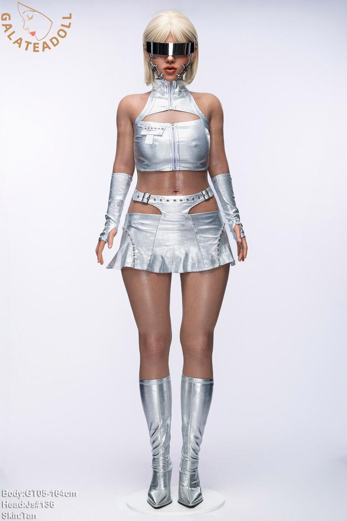 Реалистичная силиконовая секс кукла Galatea doll 164 см -  Kira s