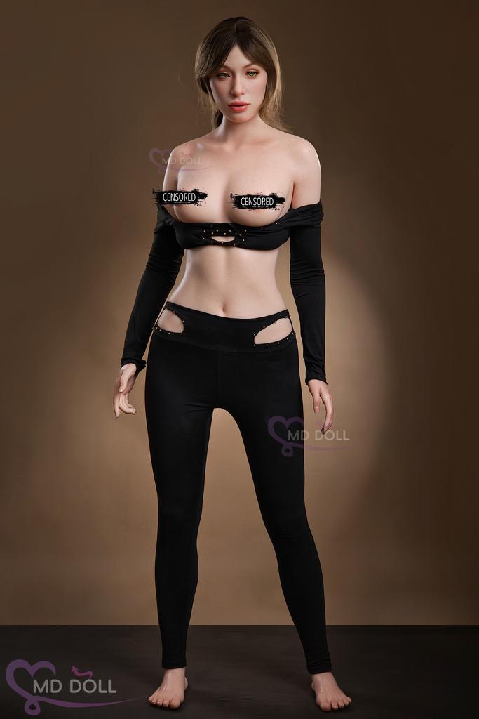 Реалистичная силиконовая секс кукла MD doll 166 см - Ann