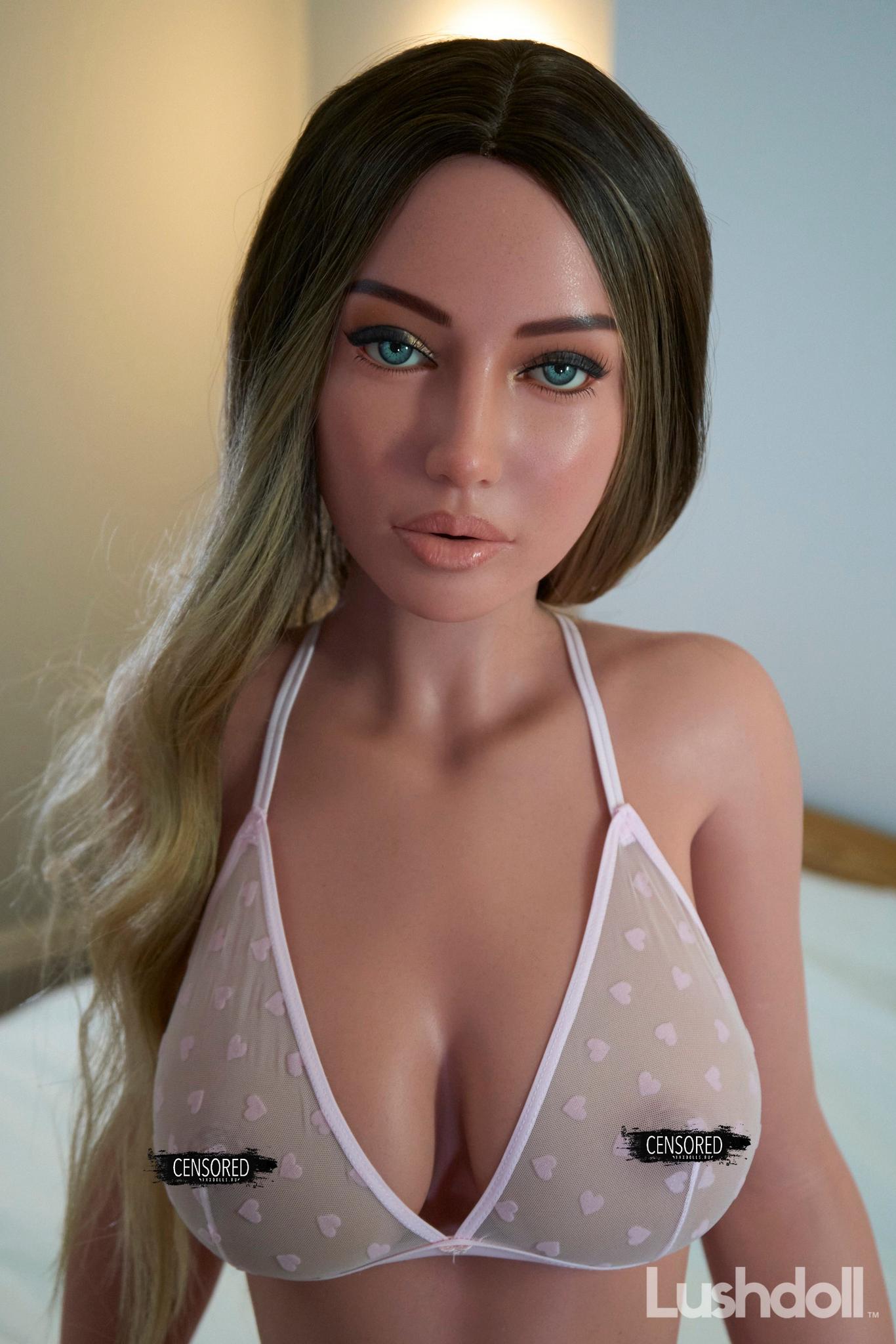 Реалистичная силиконовая / ТПЕ секс кукла Lush doll 167 см