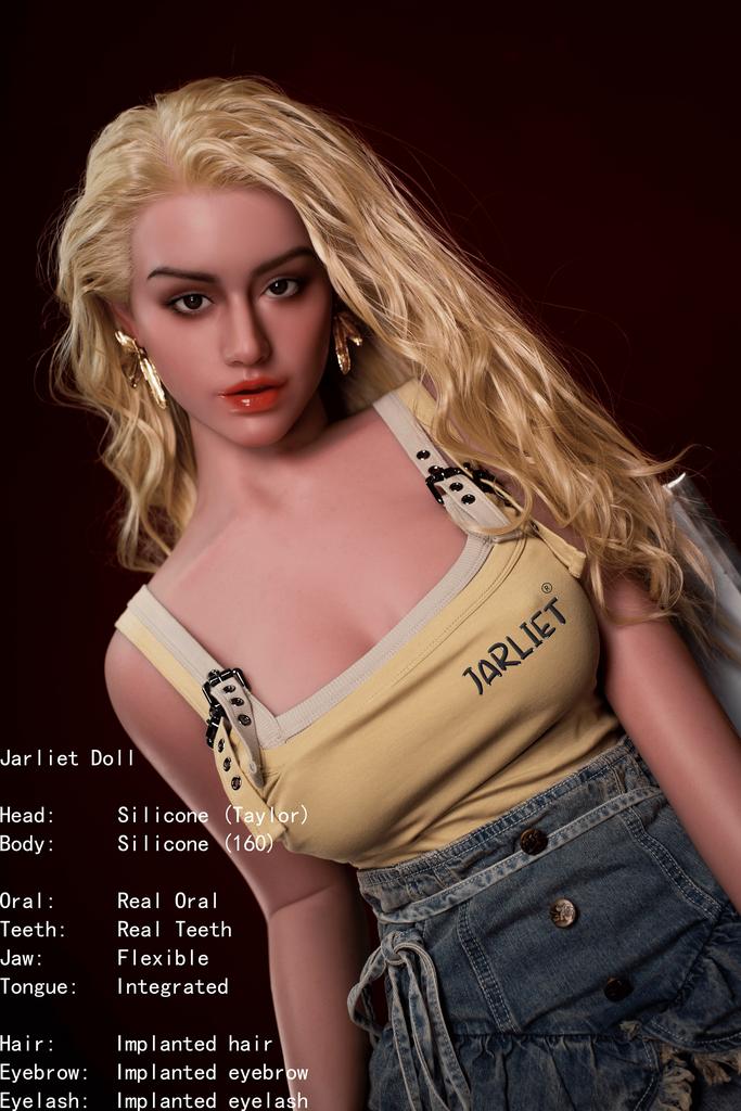 Реалистичная силиконовая секс кукла Jarliet 160 см - Taylor