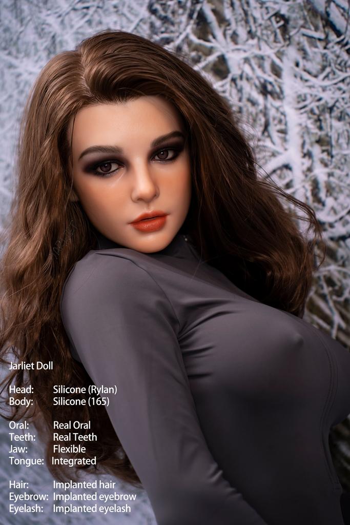 Реалистичная силиконовая секс кукла Jarliet 165 см - Rylan