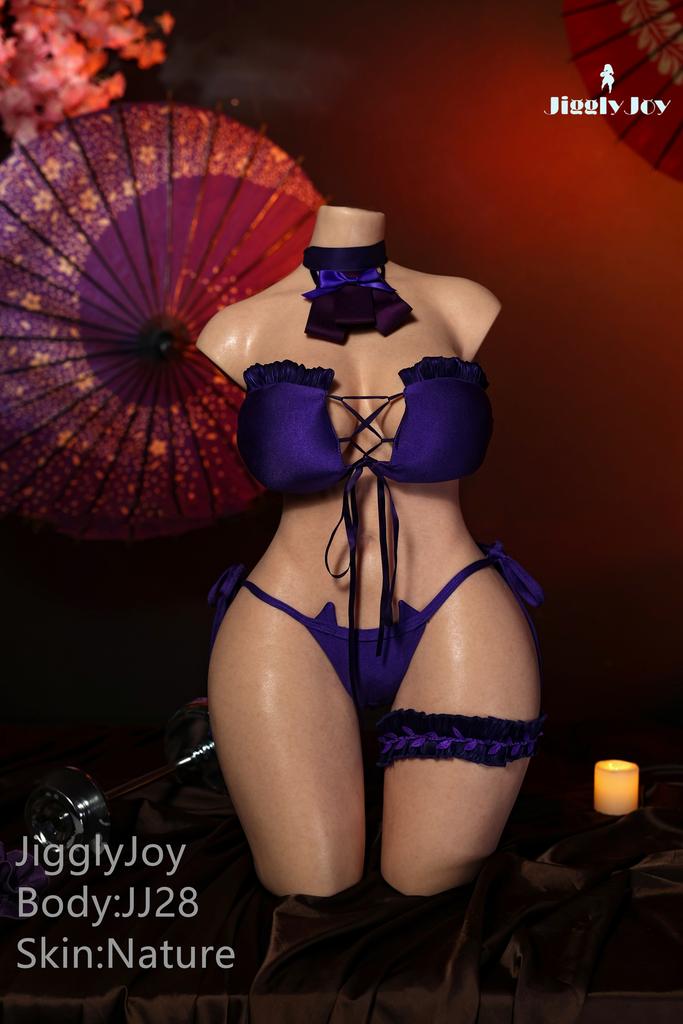 Реалистичный силиконовый торс Jigglyjoy dolls 77 см - Janet