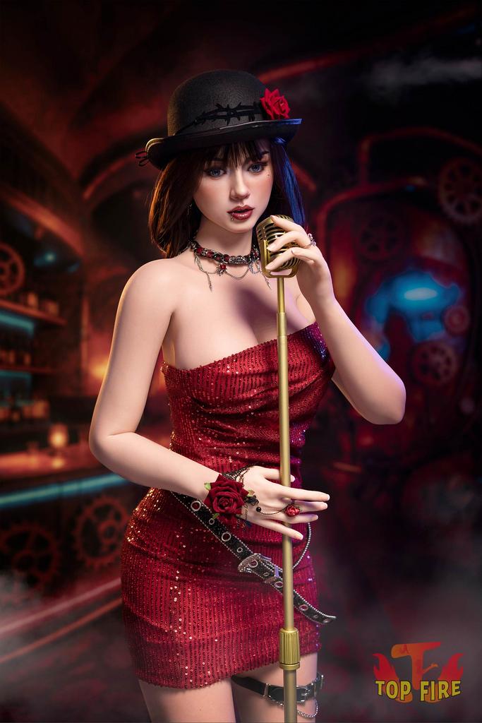 Реалистичная силиконовая секс кукла Top Fire doll 165C см - Mika
