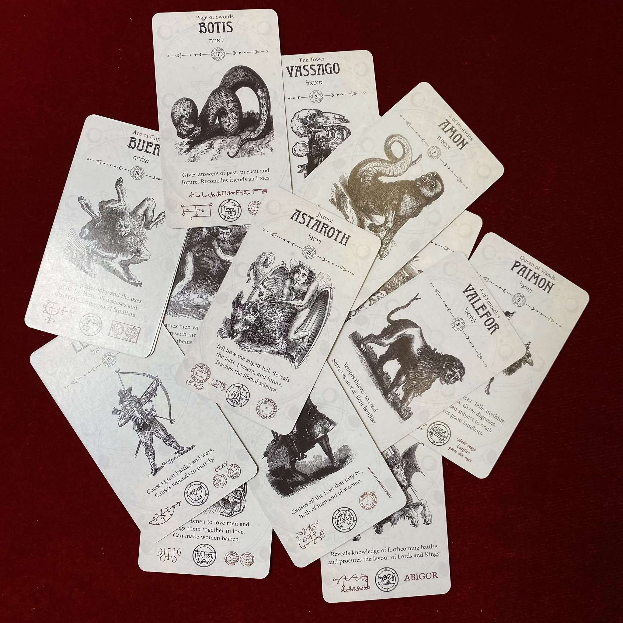 Оккультное Таро  (Occult Tarot) + инструкция PDF на английском