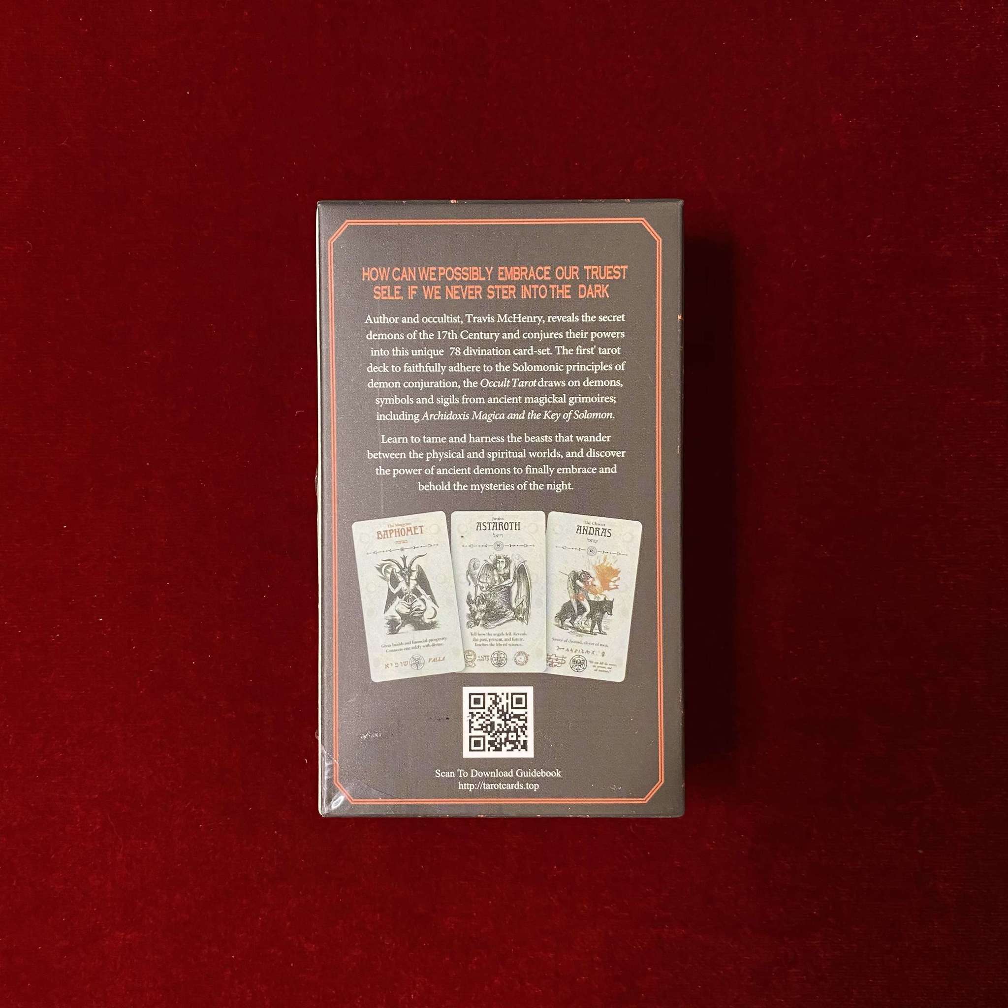 Оккультное Таро  (Occult Tarot) + инструкция PDF на английском