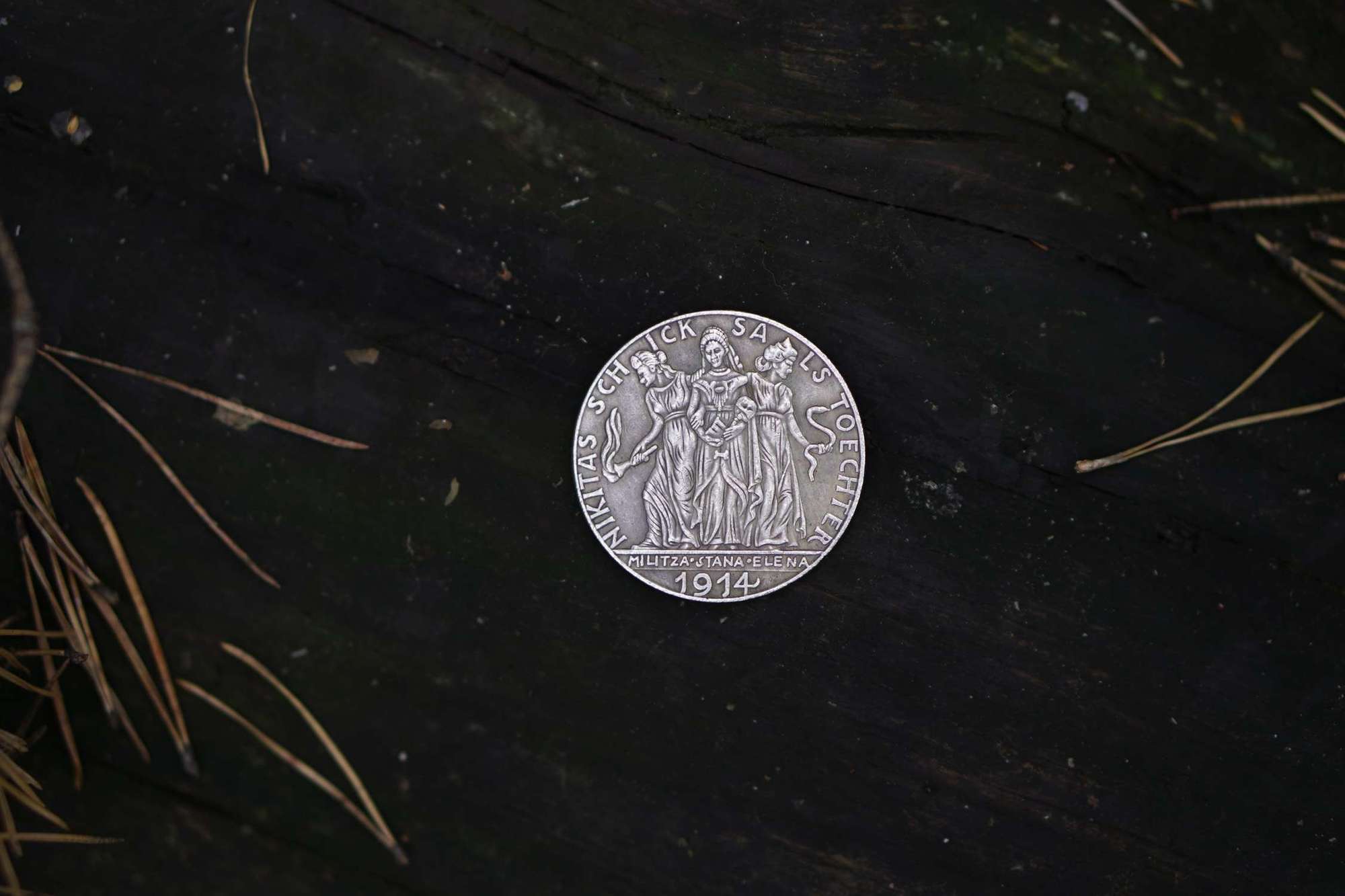 Монета со змеями