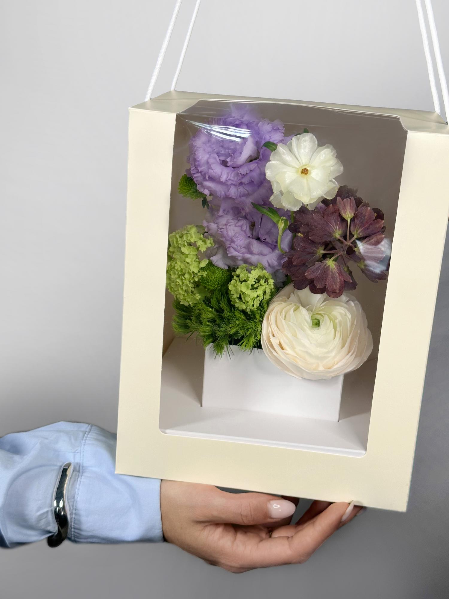 Коробка цветов