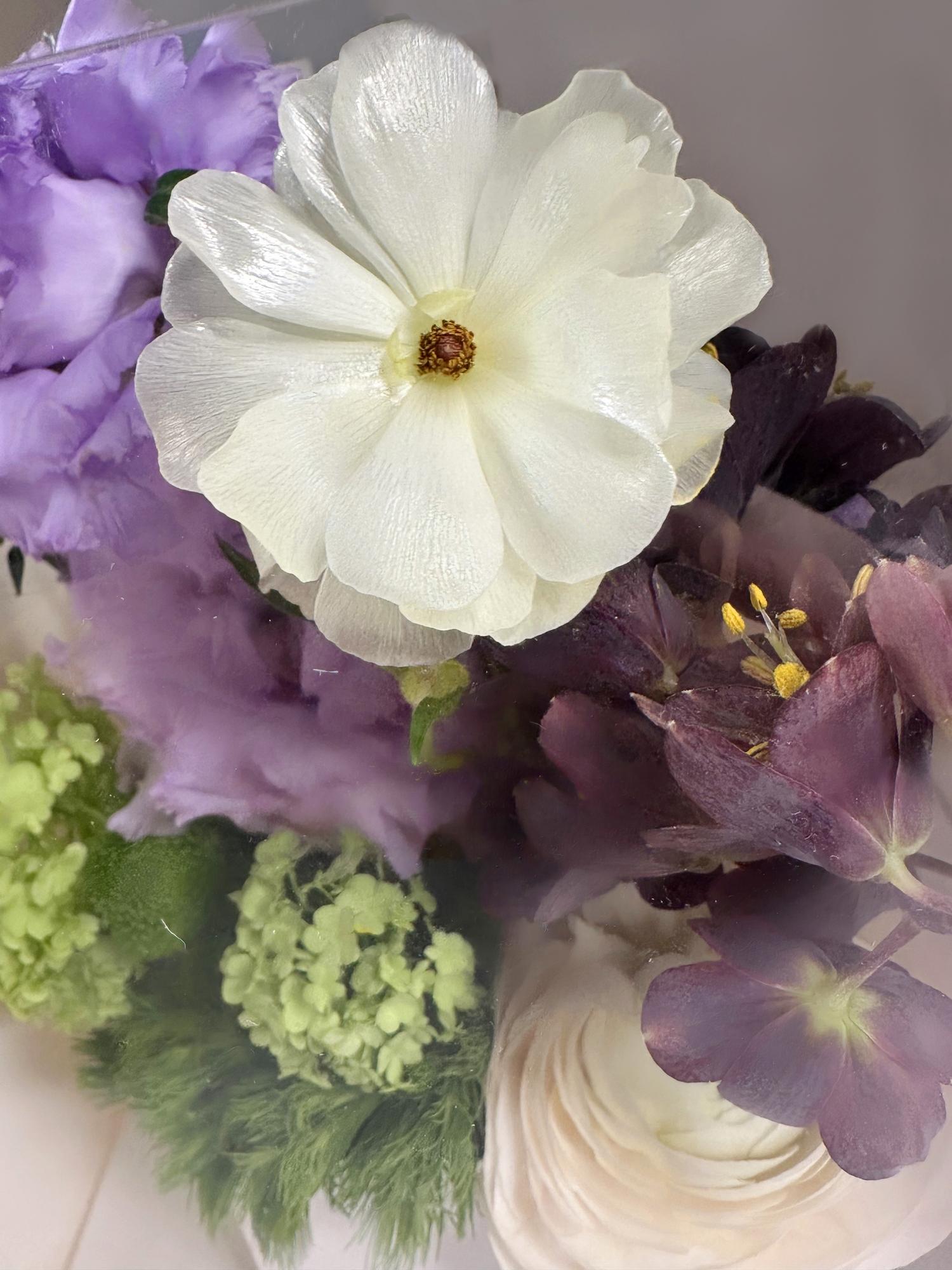 Коробка цветов