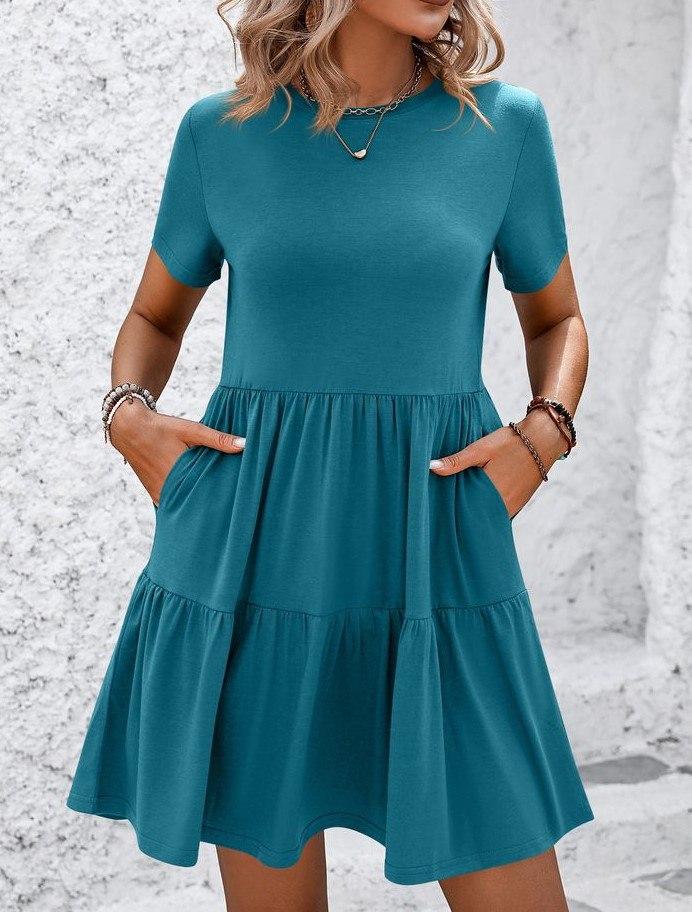 Выкройка женского трикотажного платья, размеры 40-60