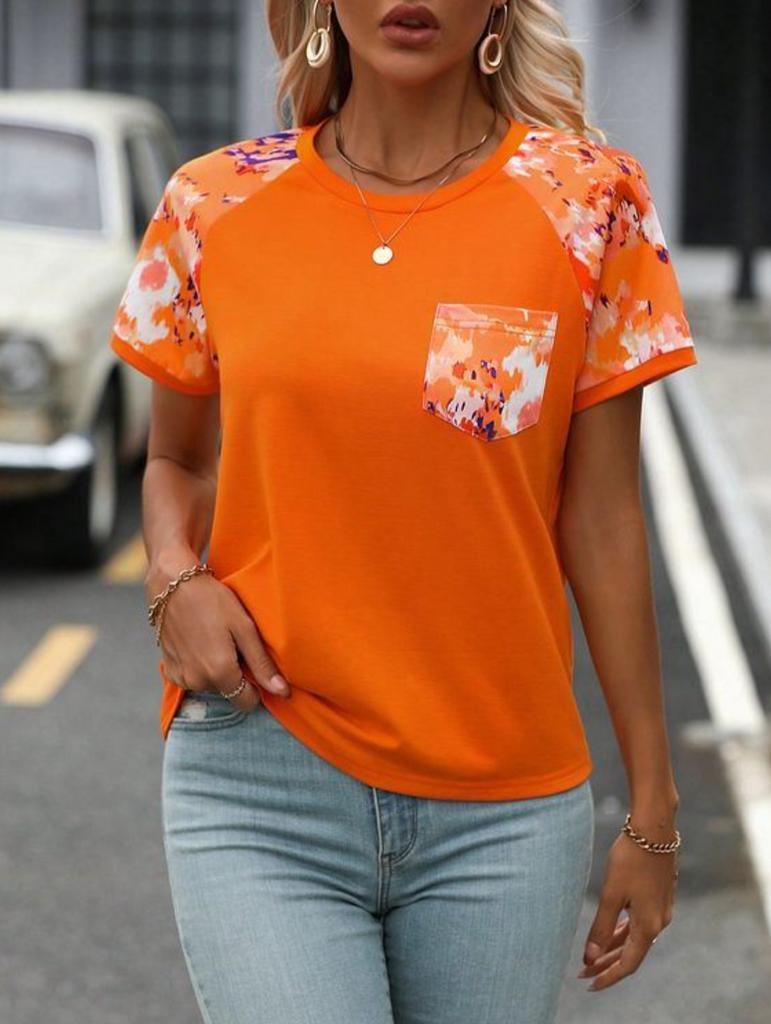 Выкройка женской футболки реглан, размеры 40-60