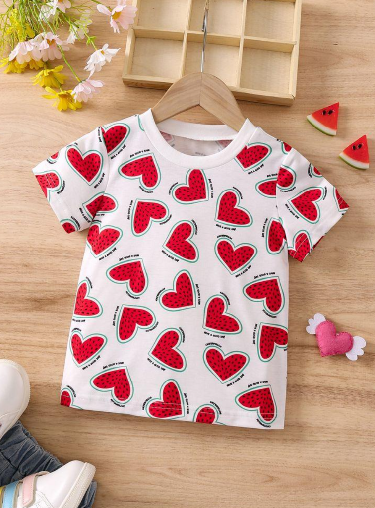 Выкройка базовой футболки, рост 86-170