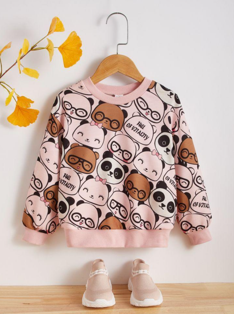 Выкройка свитшота, рост 92-170