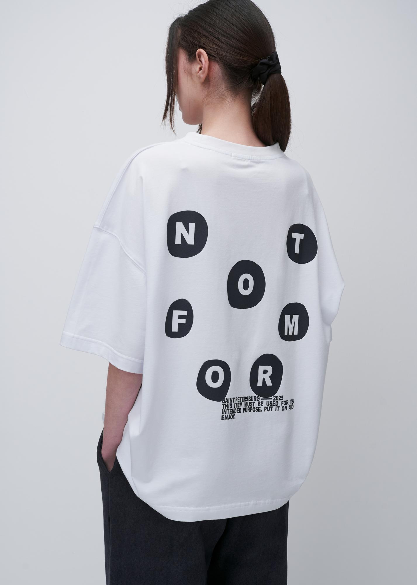 NF LOGO WHITE T-SHIRT