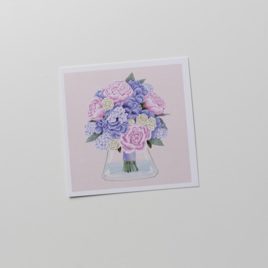 Карточка букет