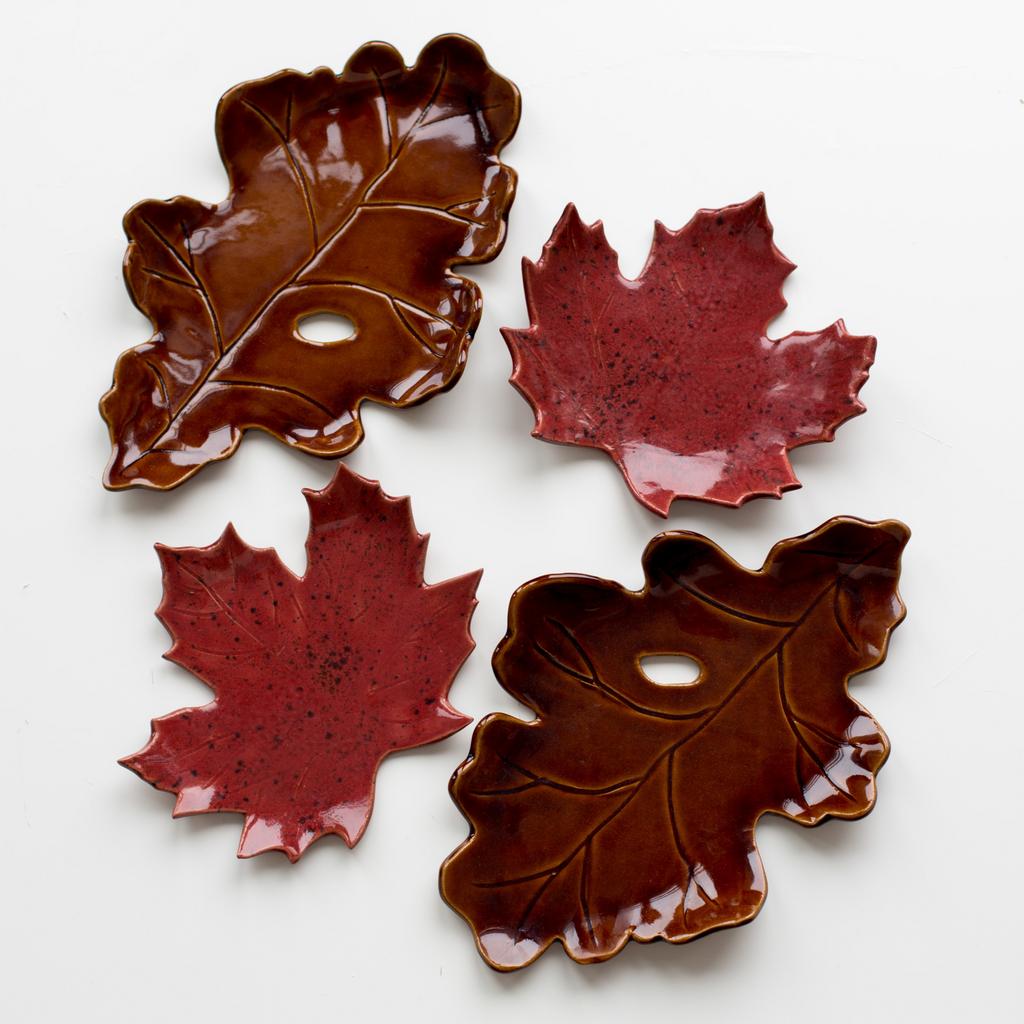 Тарелки-листья