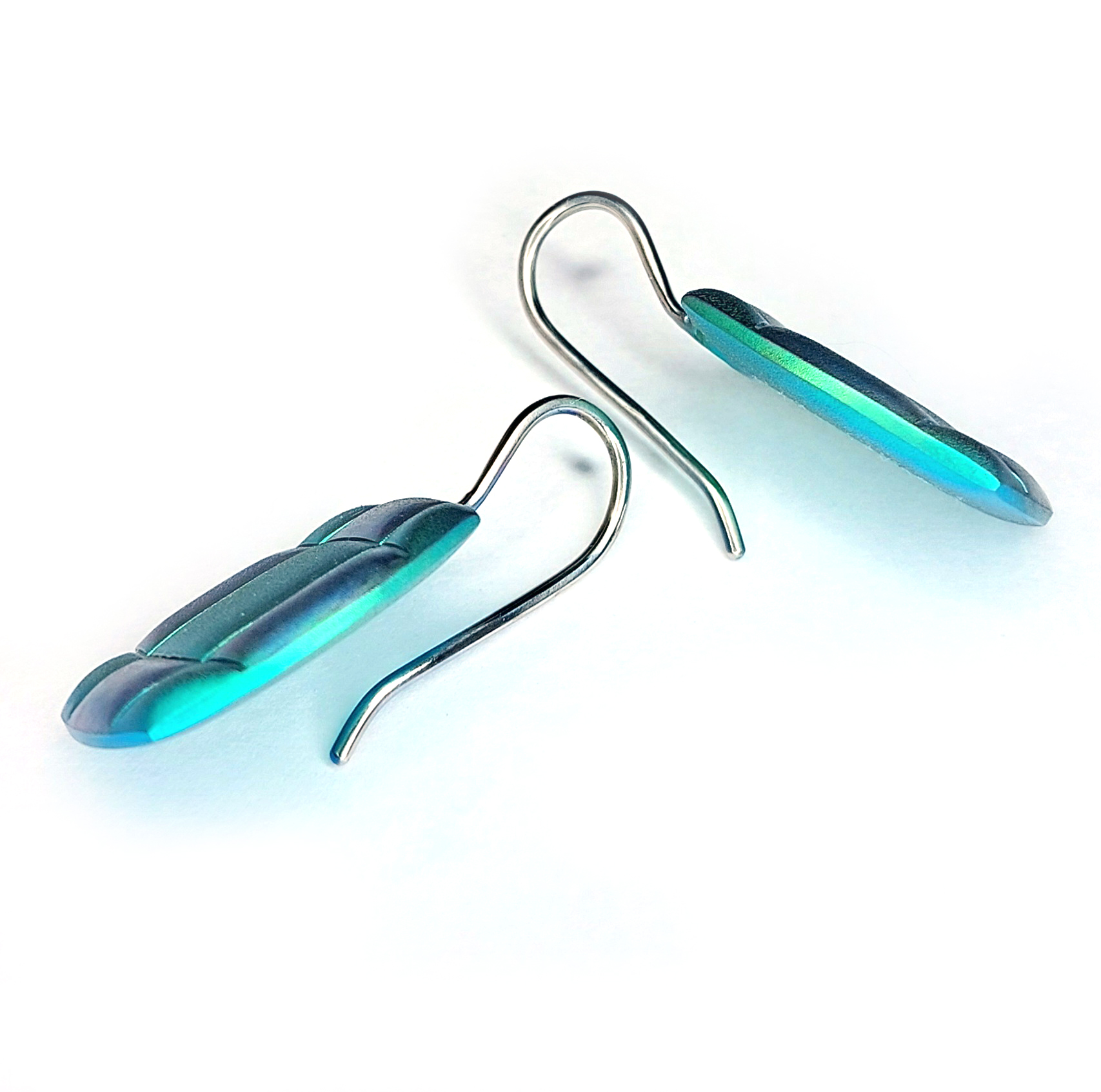 "Puff Quilt" Earrings