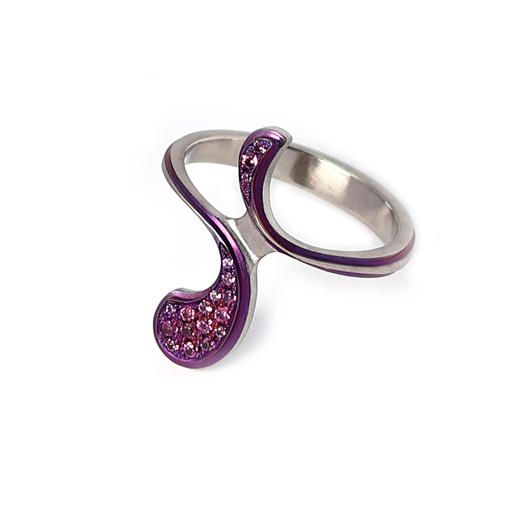 "Droplets" Ring