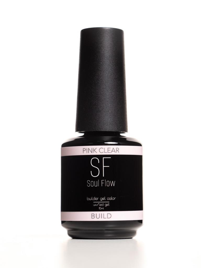 Build color 500 PINK CLEAR, 15 мл