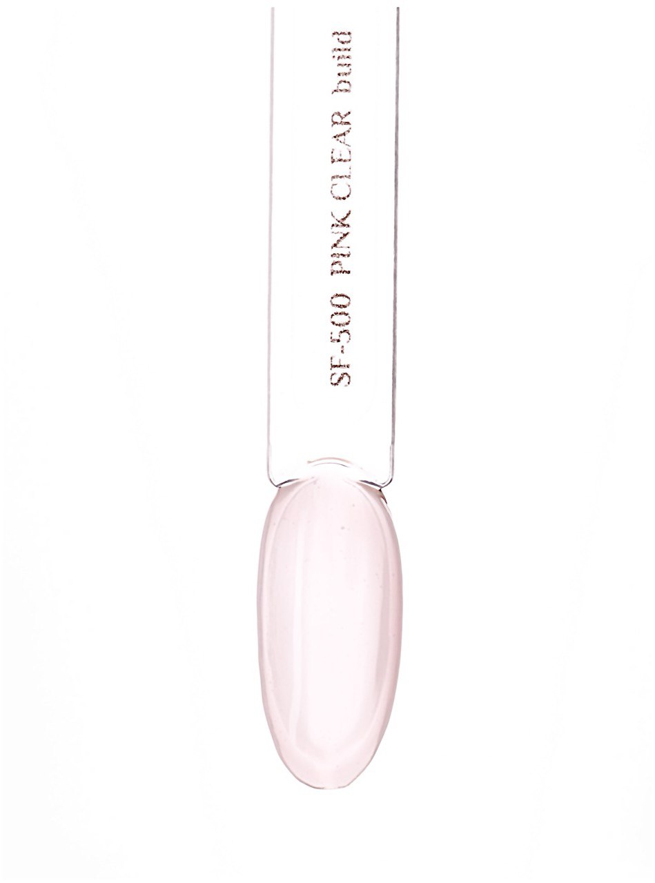 Build color 500 PINK CLEAR, 15 мл