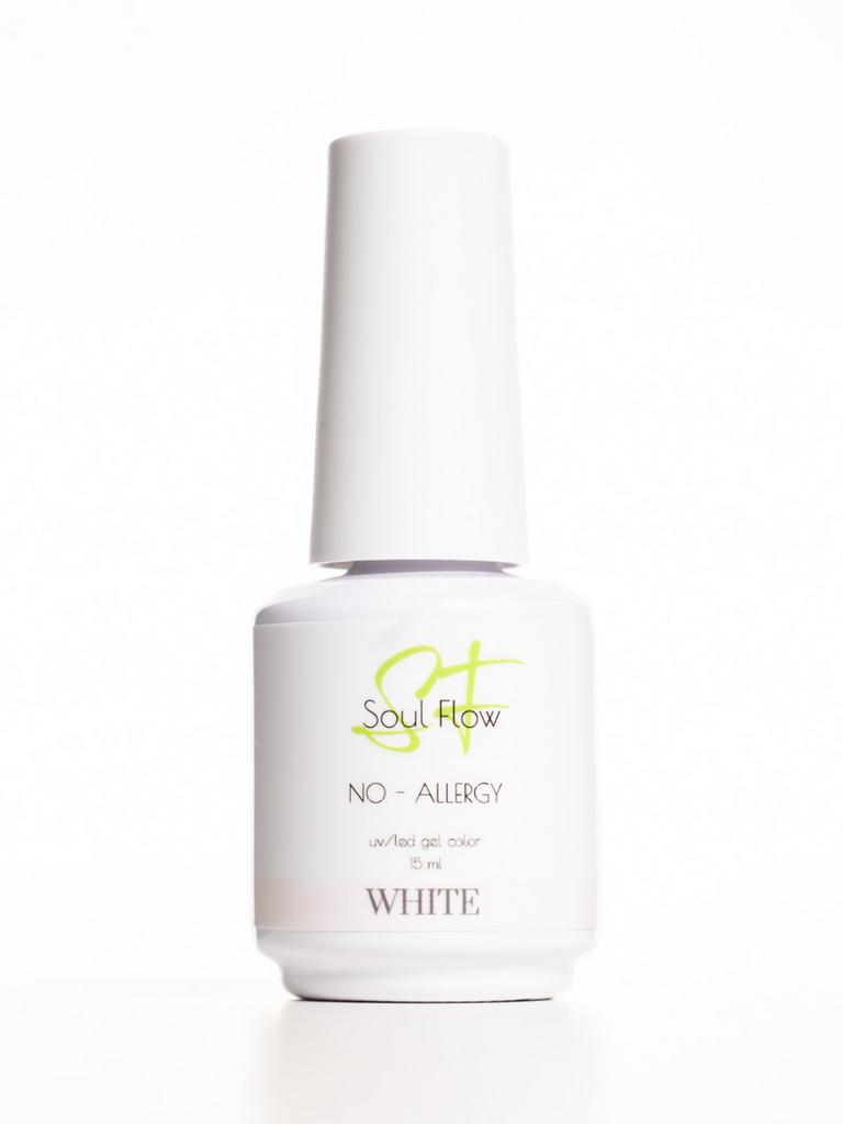 Гель-лак  301 WHITE, 15 мл «NO - ALLERGY COLLECTION»