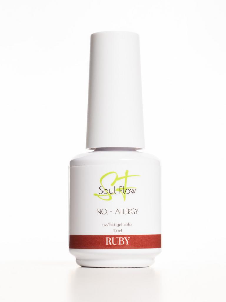 Гель-лак 305 RUBY, 15 мл «NO - ALLERGY COLLECTION»