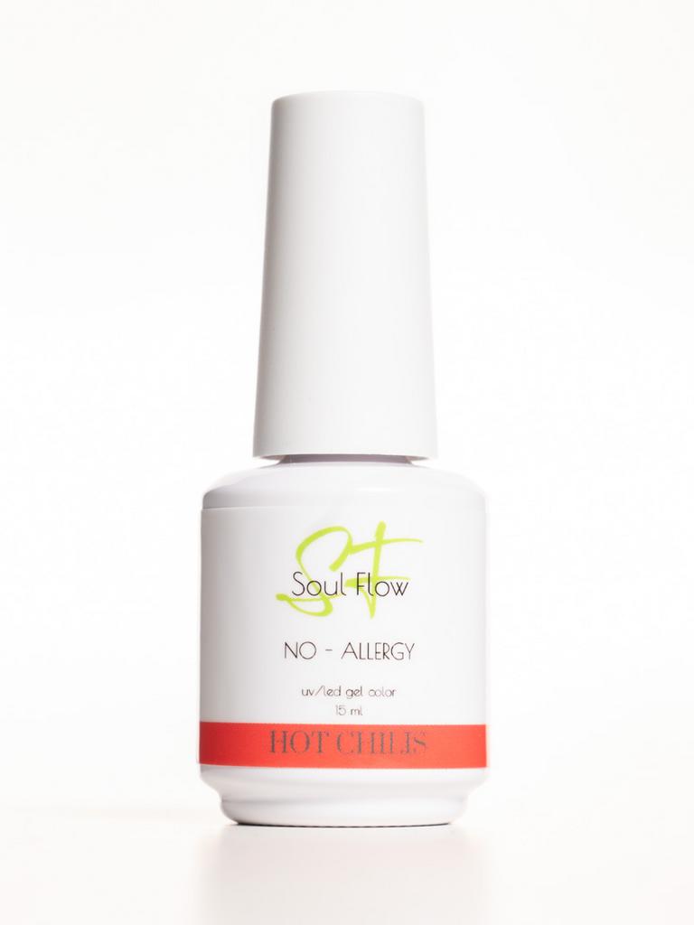 Гель-лак 328 HOT CHILIS, 15 мл «NO - ALLERGY COLLECTION»