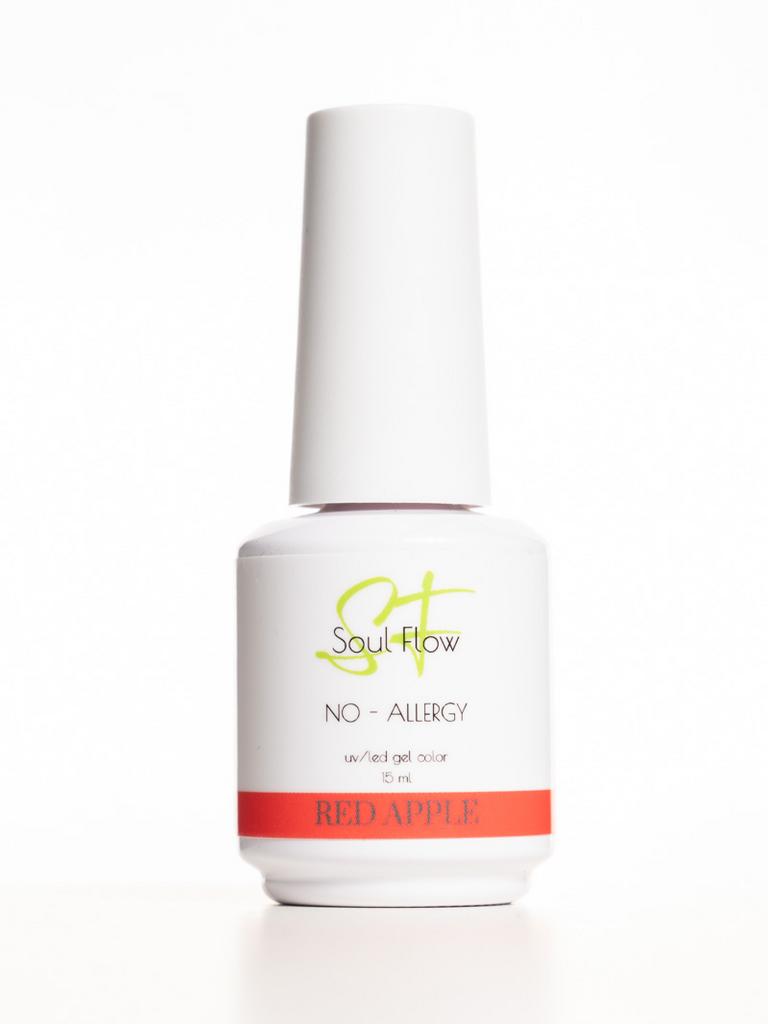 Гель-лак 329 RED APPLE, 15 мл «NO - ALLERGY COLLECTION»