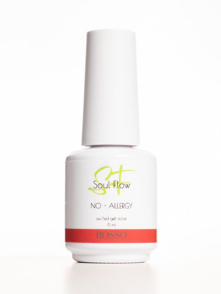 Гель-лак 332 ROSSO, 15 мл «NO - ALLERGY COLLECTION»