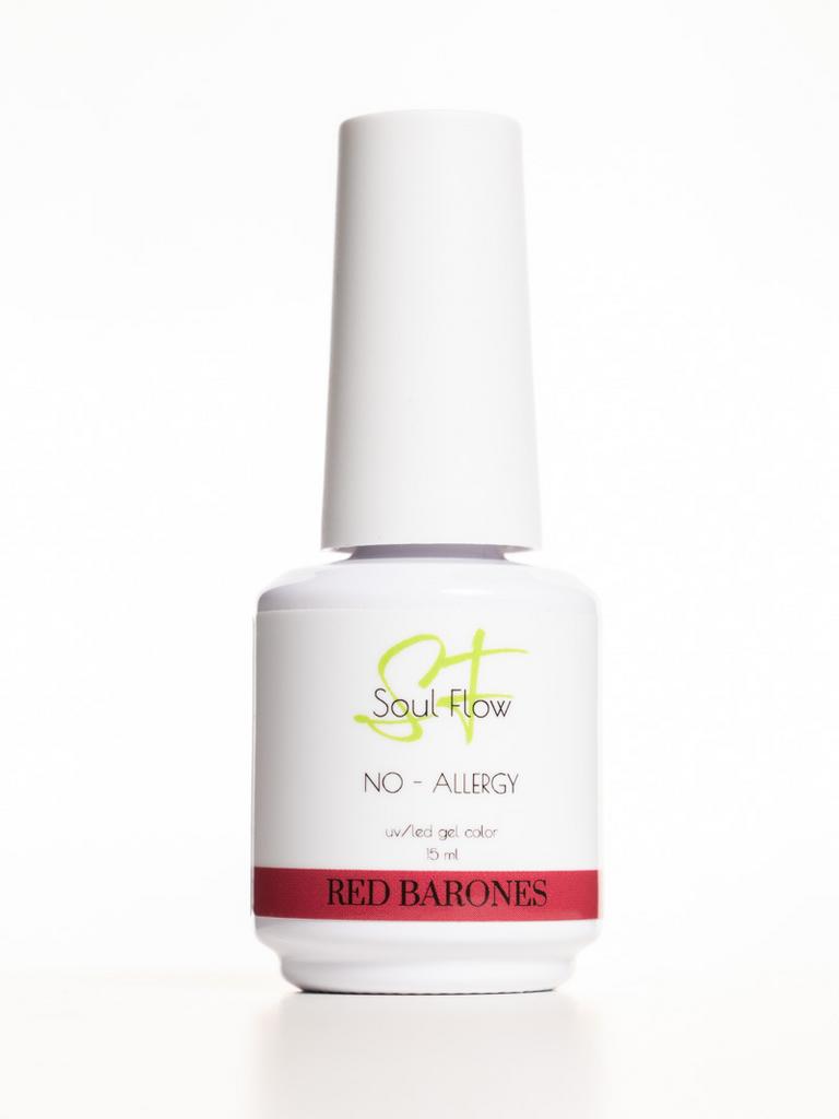 Гель-лак 335 RED BARONES, 15 мл «NO - ALLERGY COLLECTION»