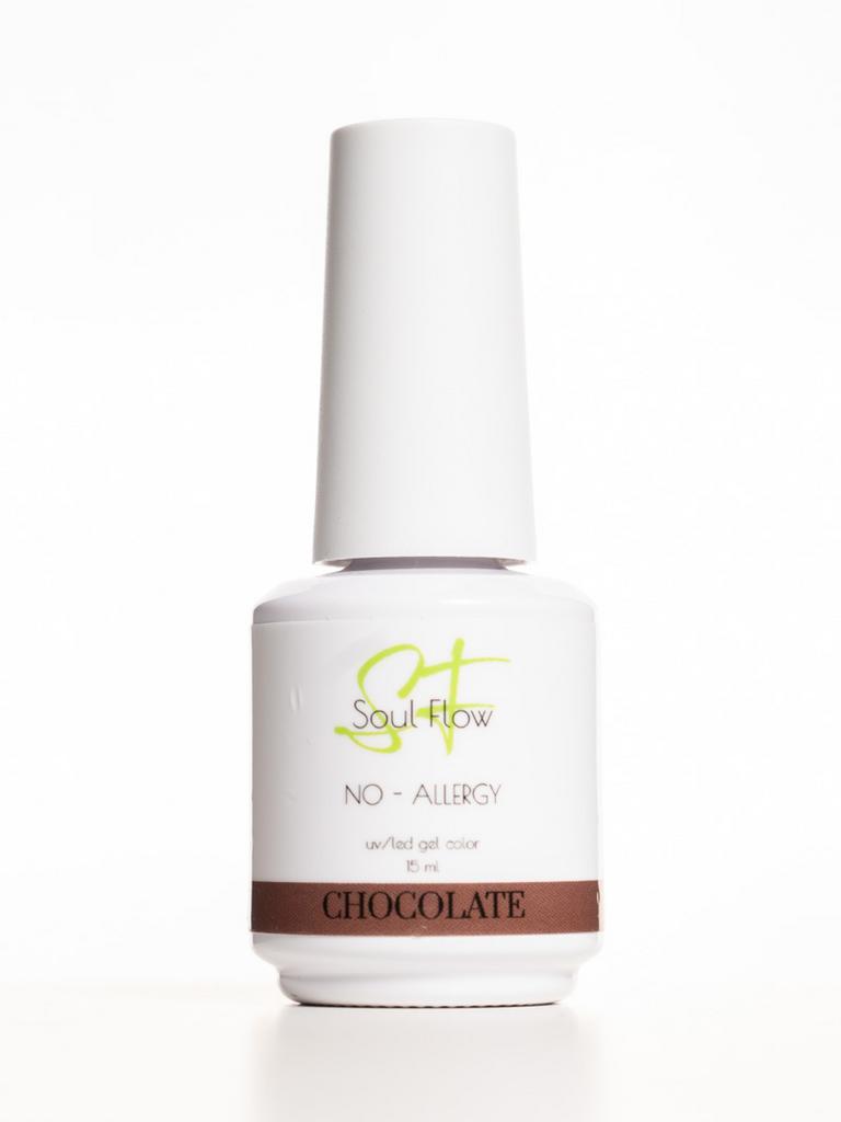 Гель-лак 346 CHOCOLATE, 15 мл «NO - ALLERGY COLLECTION»