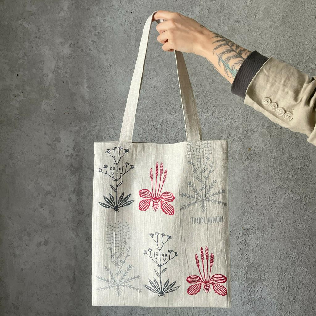 Шоппер Русь набивная