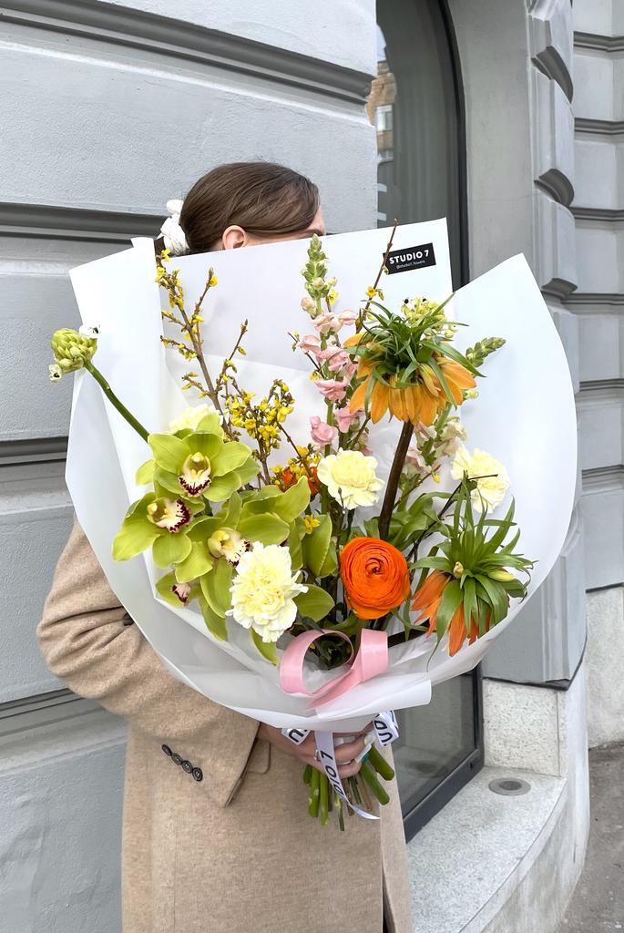 Арт-букет "Тропическое манго"