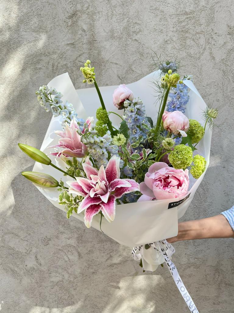 Арт-букет "Хвост русалки"