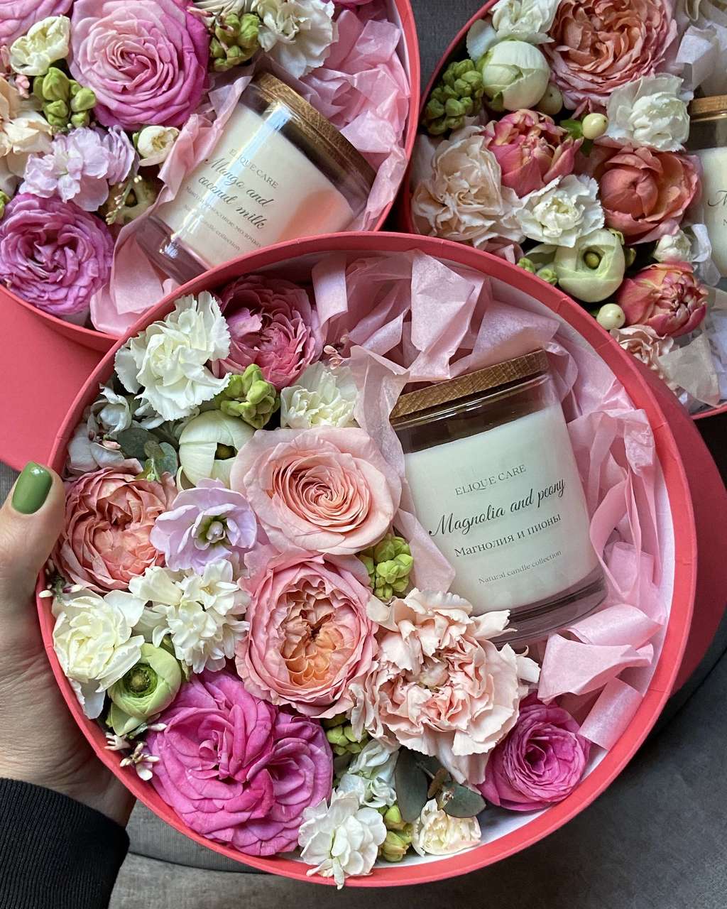 Коробочка со свечой