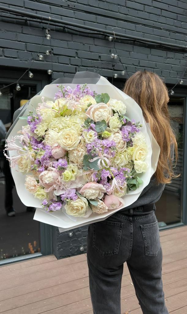 Авторский букет Нежный зефир