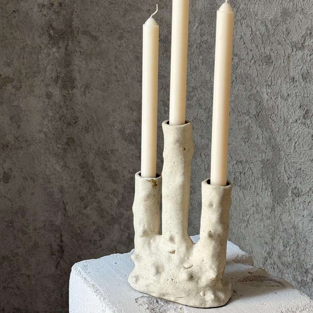 Керамический подсвечник