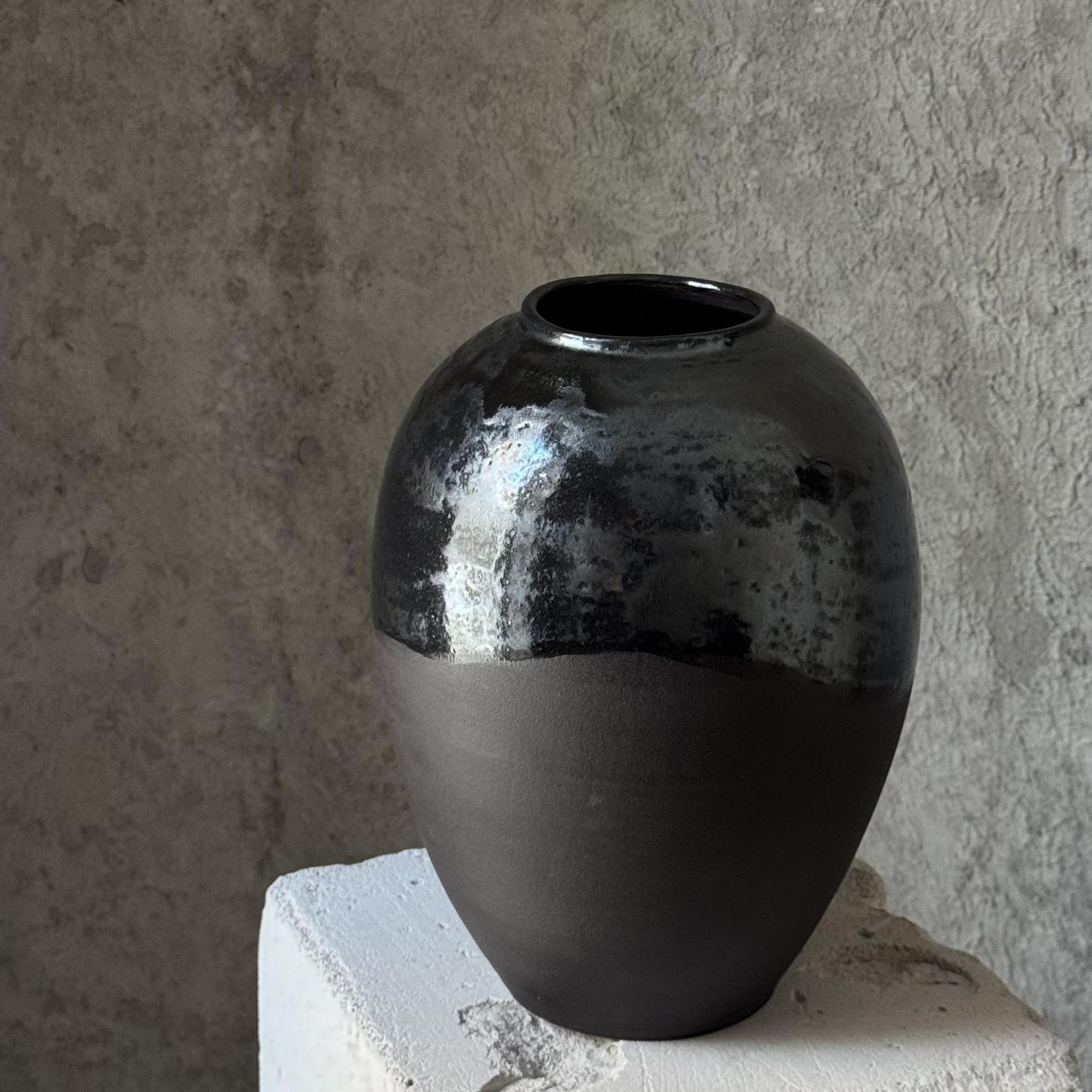 Ваза "Ночь, дождь, асфальт"