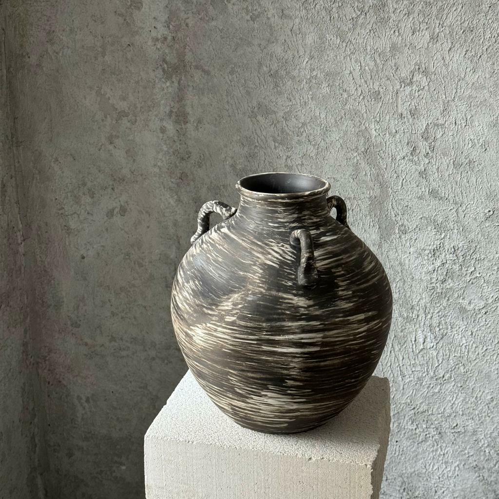 Ваза Керамическая тёмная