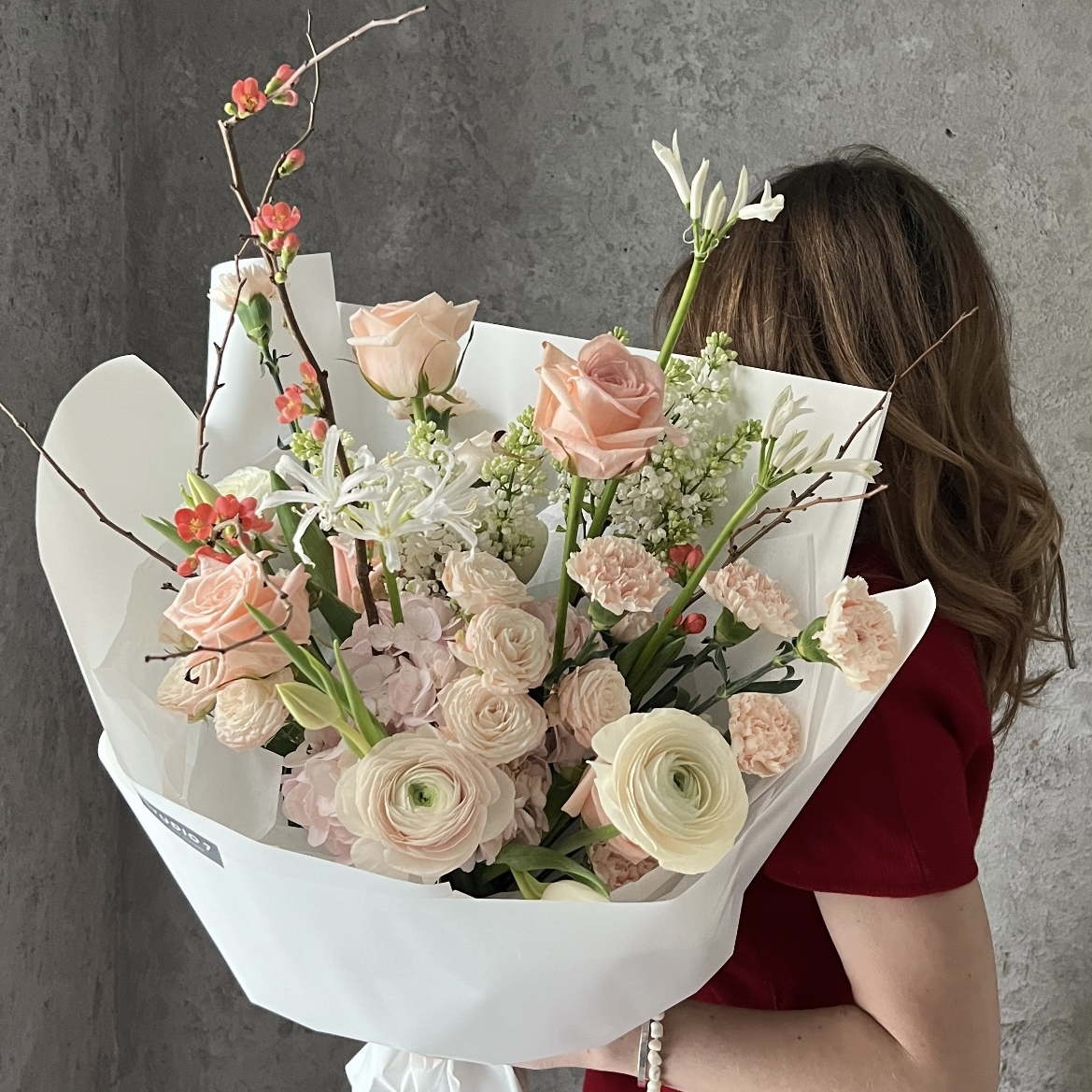 Арт-букет "Бабочки в животе"