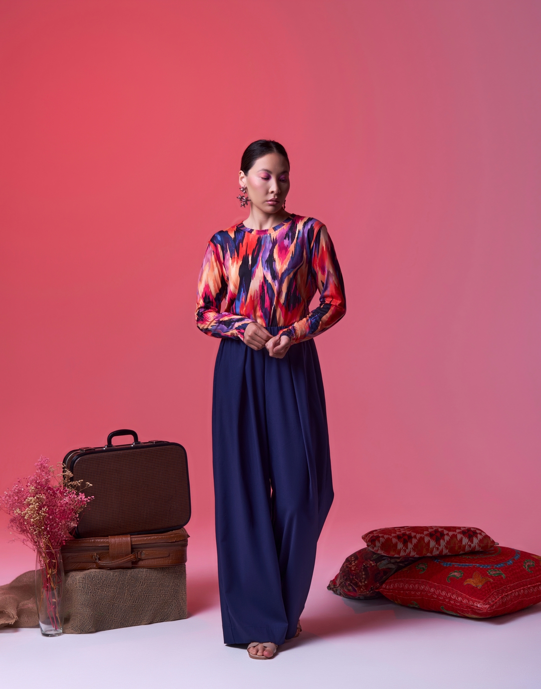 Longsleeve with designer print TAIMYR