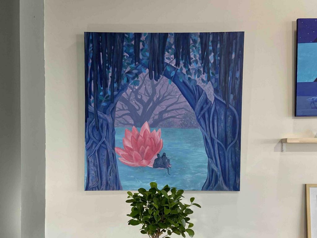 Живопись акрил THE GUYS 100x100