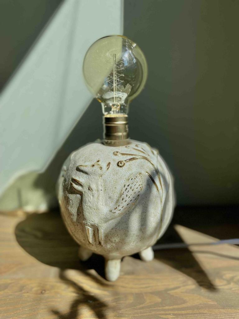 Лампа с лисичками