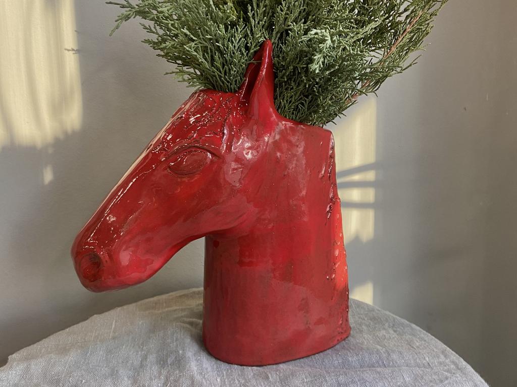 Ваза Красный конь
