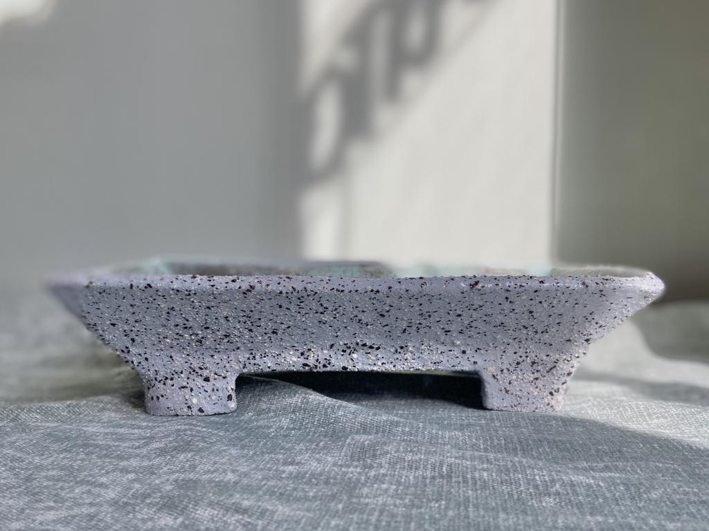 Блюдо из голубой глины