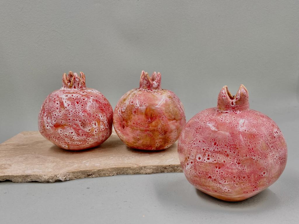 Гранаты из фарфора