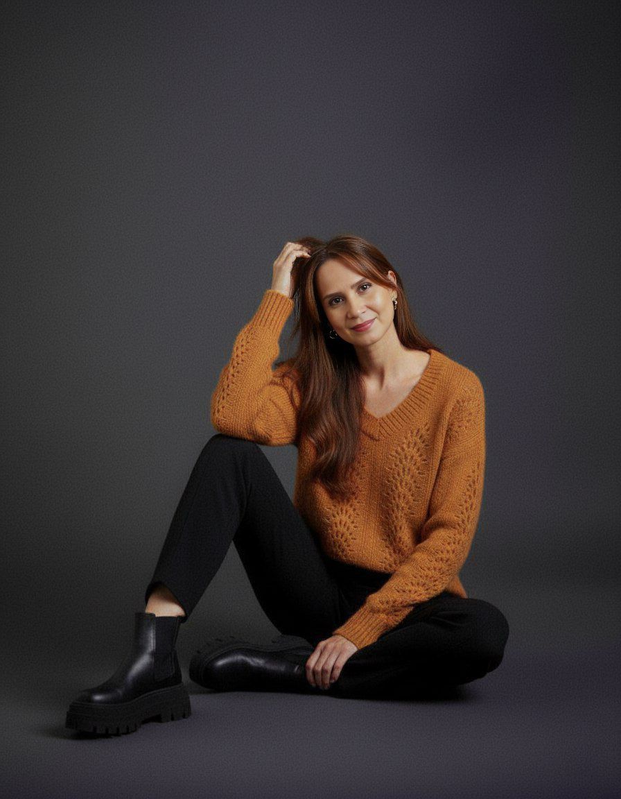 Мастер-класс Пуловер Mavlin