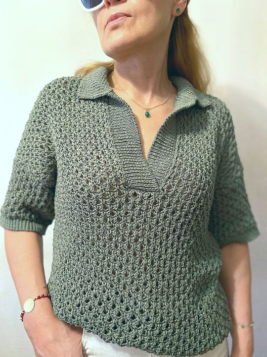 Мастер-класс Футболка-поло