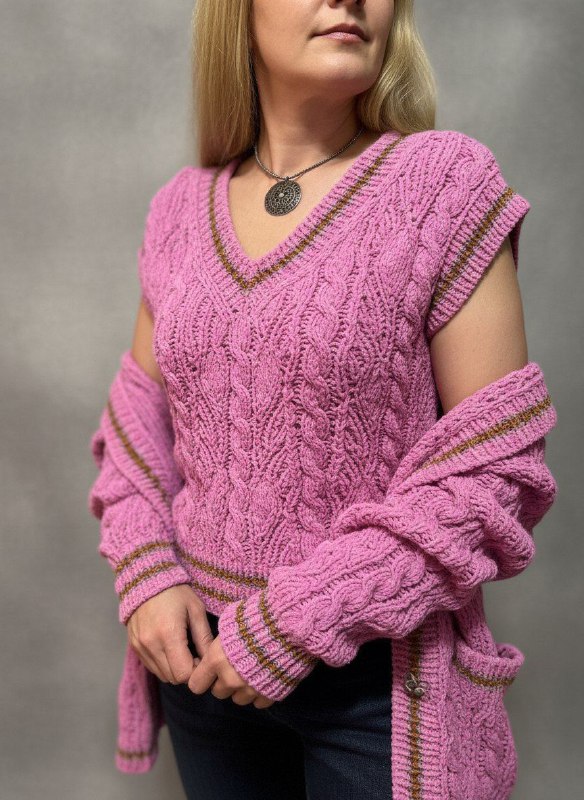 Мини-курс Жакет и топ с V-образным вырезом по мотивам Шанель.