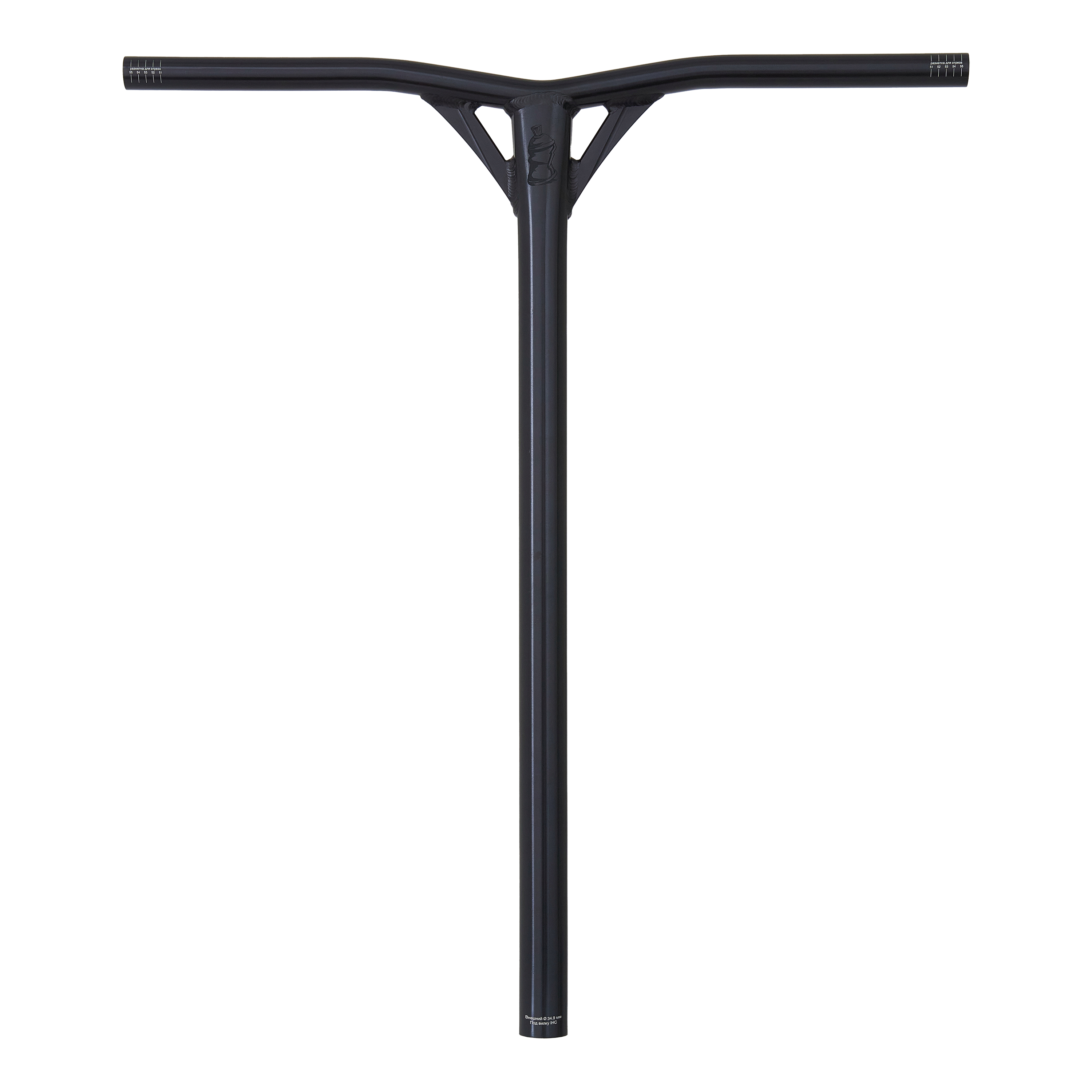 Руль Triada Air Y-образный SCS/IHC 560мм*660мм, polished black