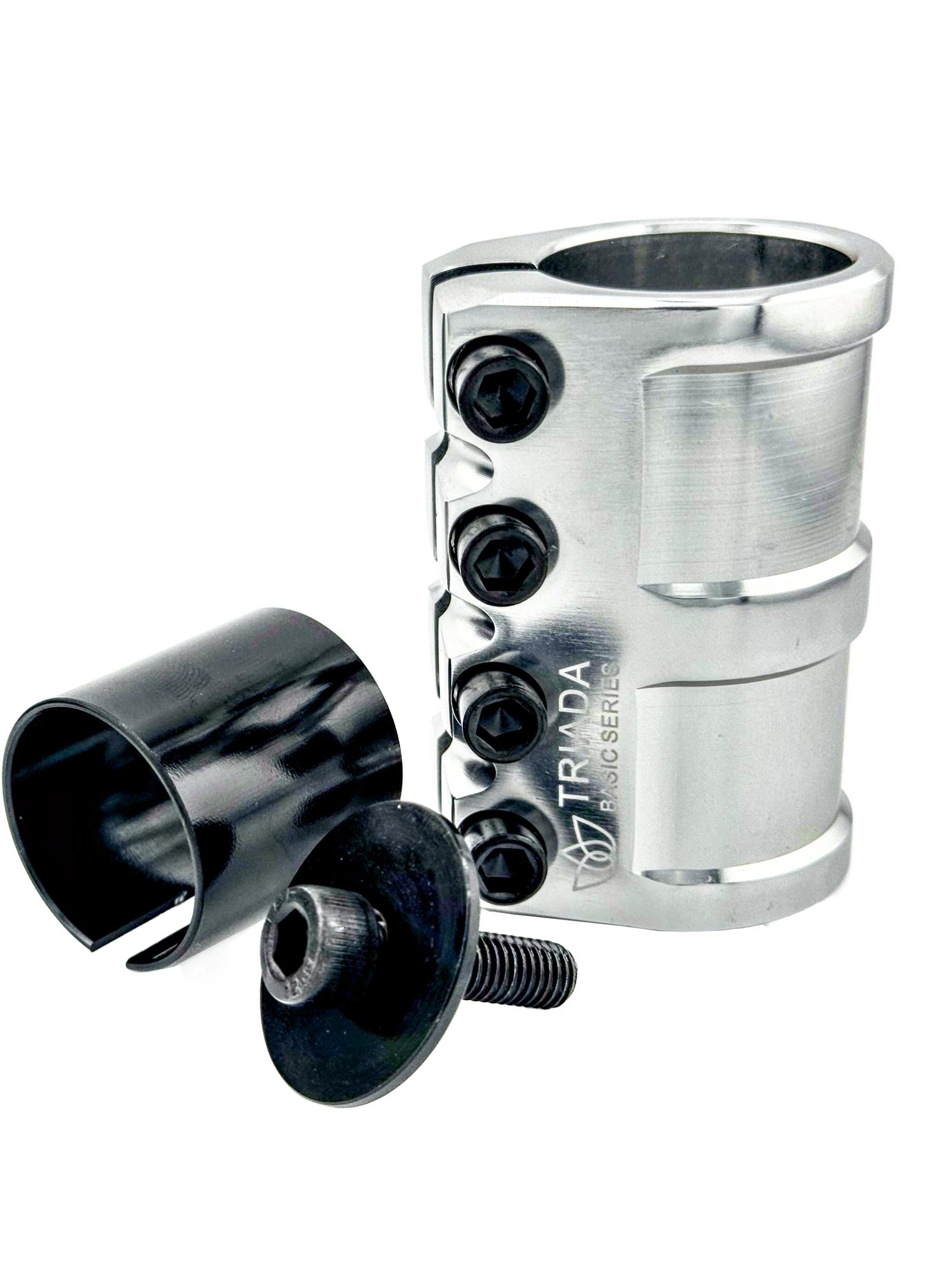 Зажим TRIADA BAISIC 4-болта серебро полированный